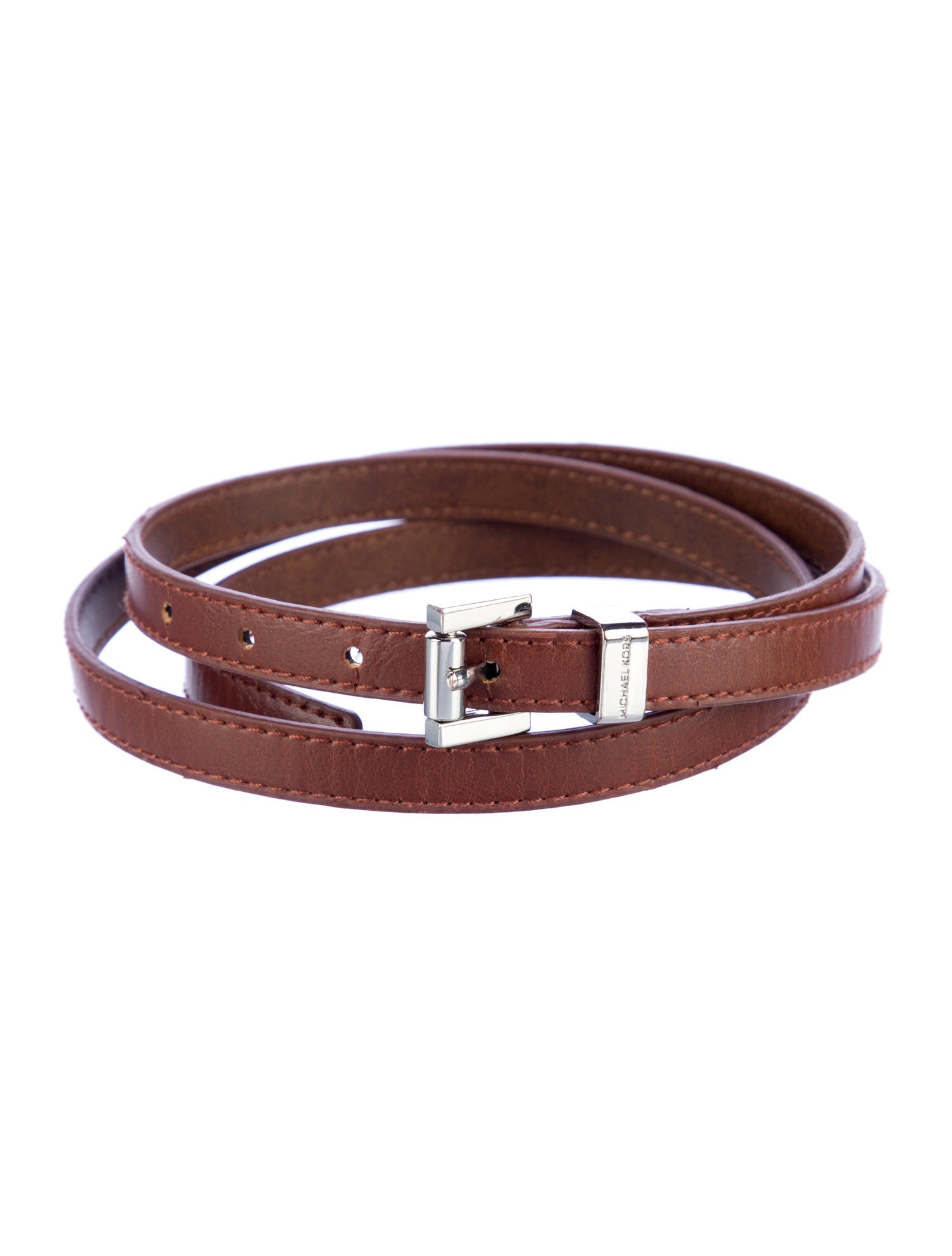 Michael Kors Skinny Leather Belt Kit