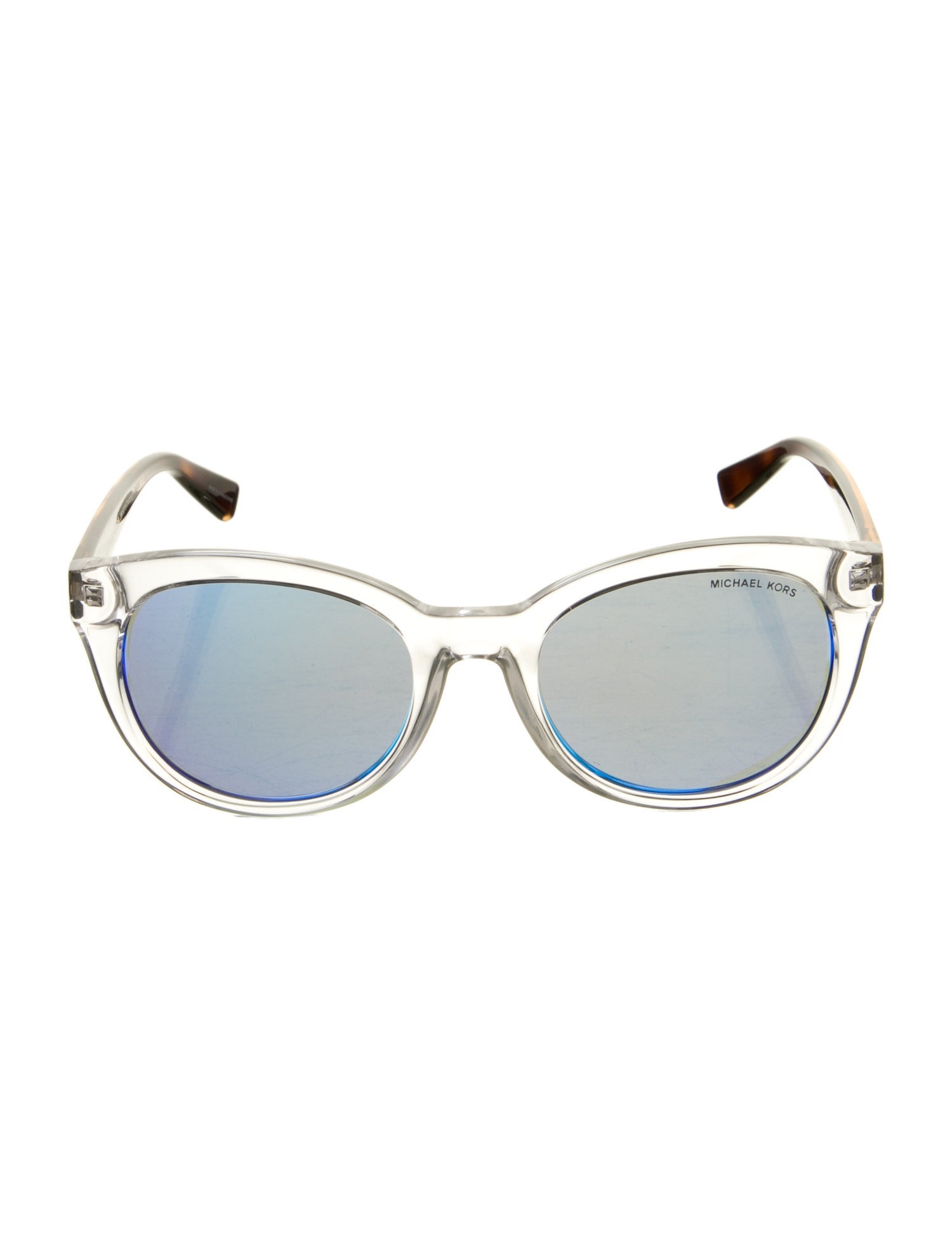 Michael Kors Round Mirrored Sunglasses