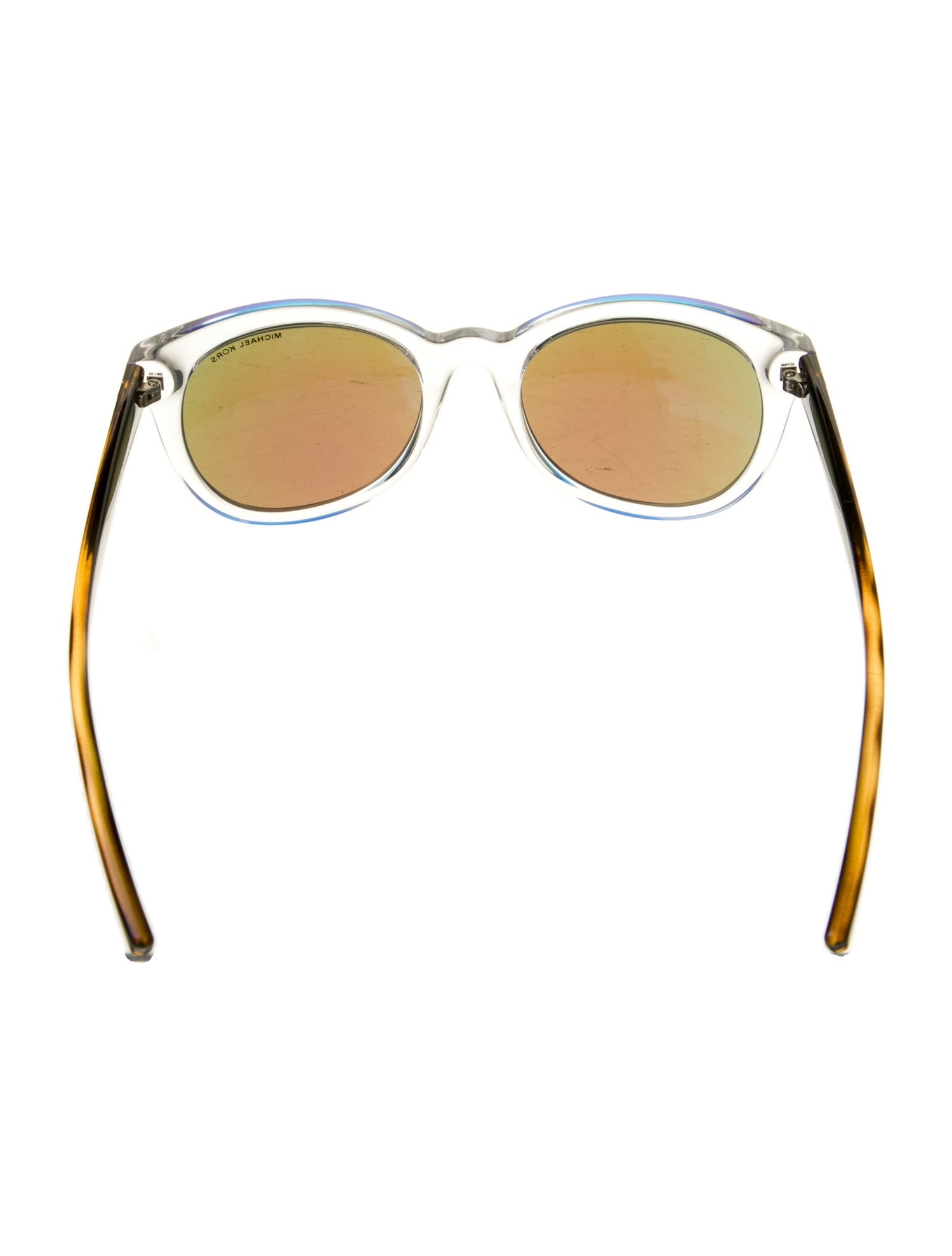 Michael Kors Round Mirrored Sunglasses