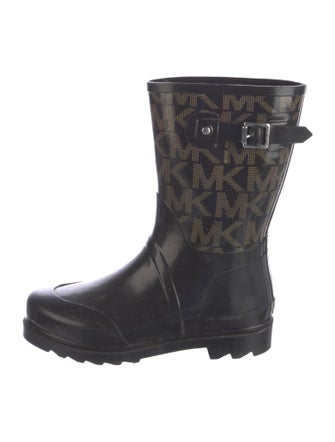 Michael Kors Rubber Printed Rain Boots