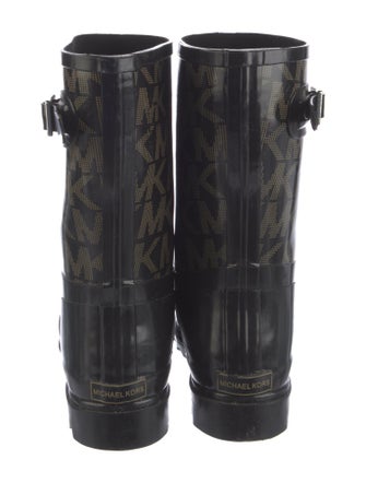 Michael Kors Rubber Printed Rain Boots