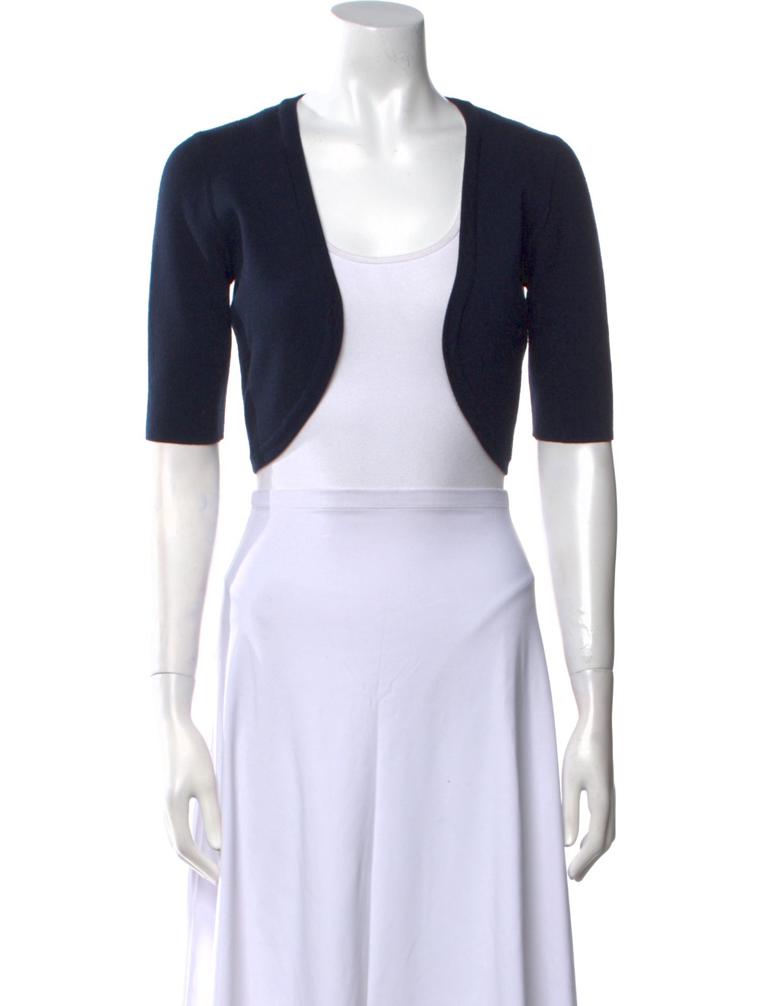 Michael Kors Merino Wool Open Front Sweater