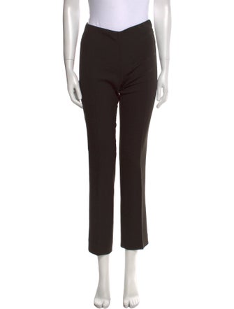 Michael Kors Virgin Wool Straight Leg Pants
