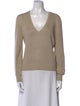 Michael Kors Linen V-Neck Sweater