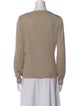 Michael Kors Linen V-Neck Sweater