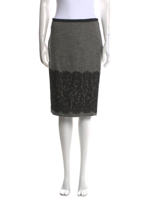 Michael Kors Virgin Wool Knee-Length Skirt