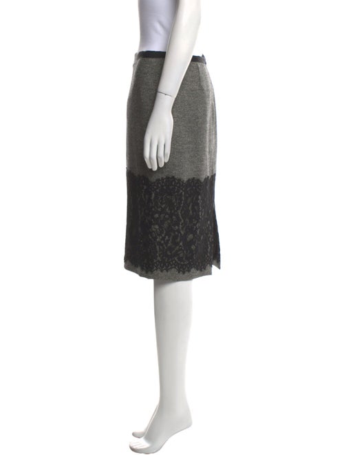 Michael Kors Virgin Wool Knee-Length Skirt