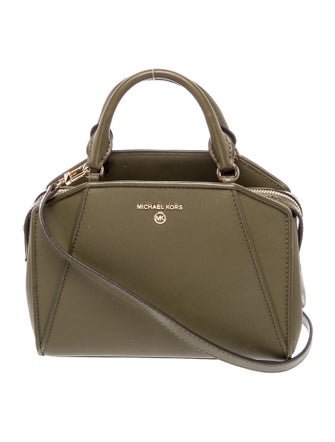 Michael Kors Saffiano Leather Top Handle Bag