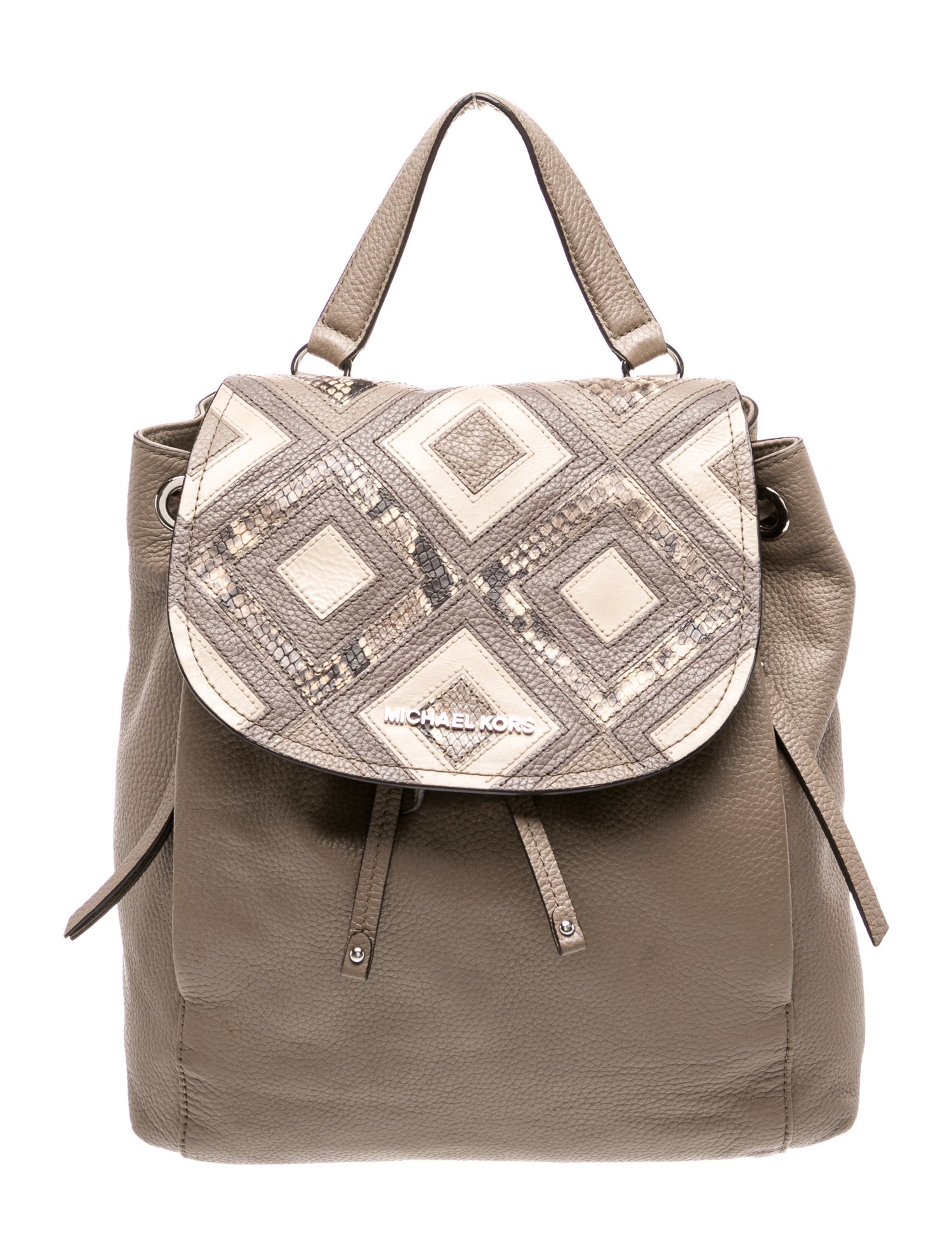 Michael Michael Kors Leather Backpack