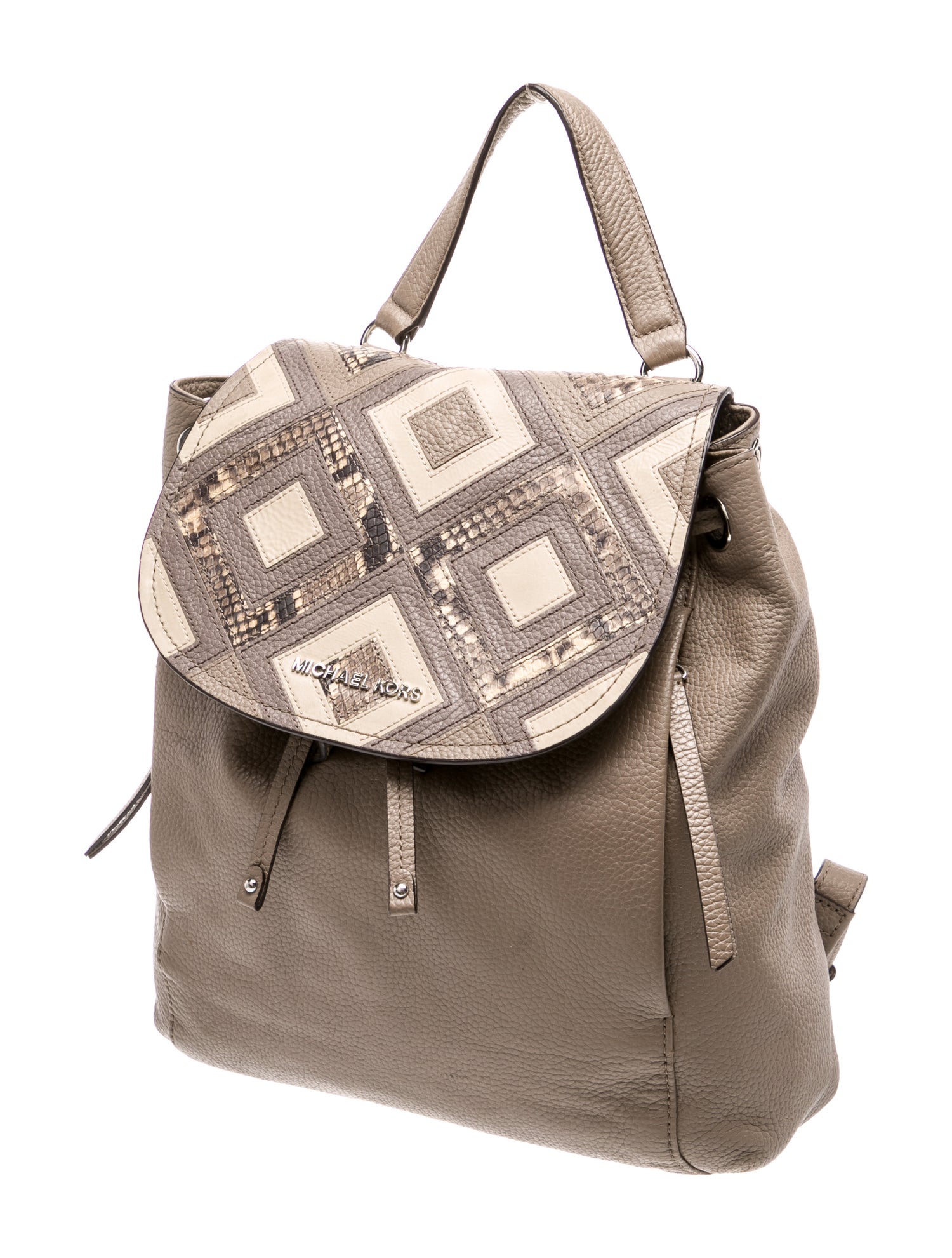 Michael Michael Kors Leather Backpack