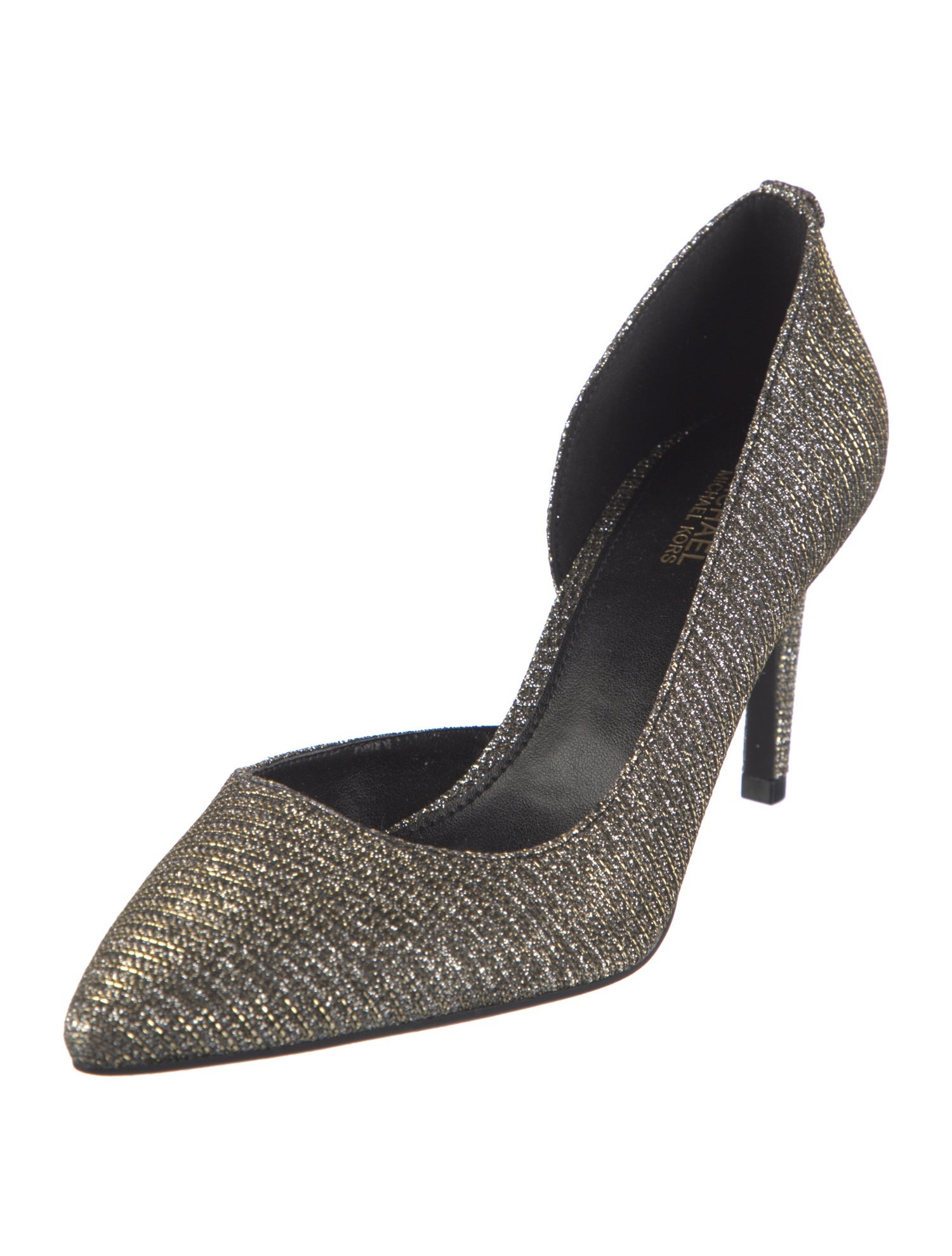 Michael Kors Glitter Glitter Accents D'Orsay Pumps