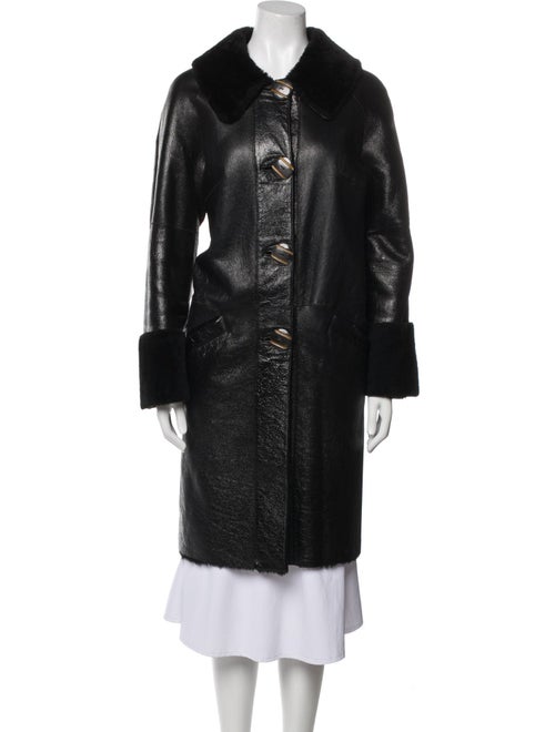 Michael Kors Merino Wool Fur Coat