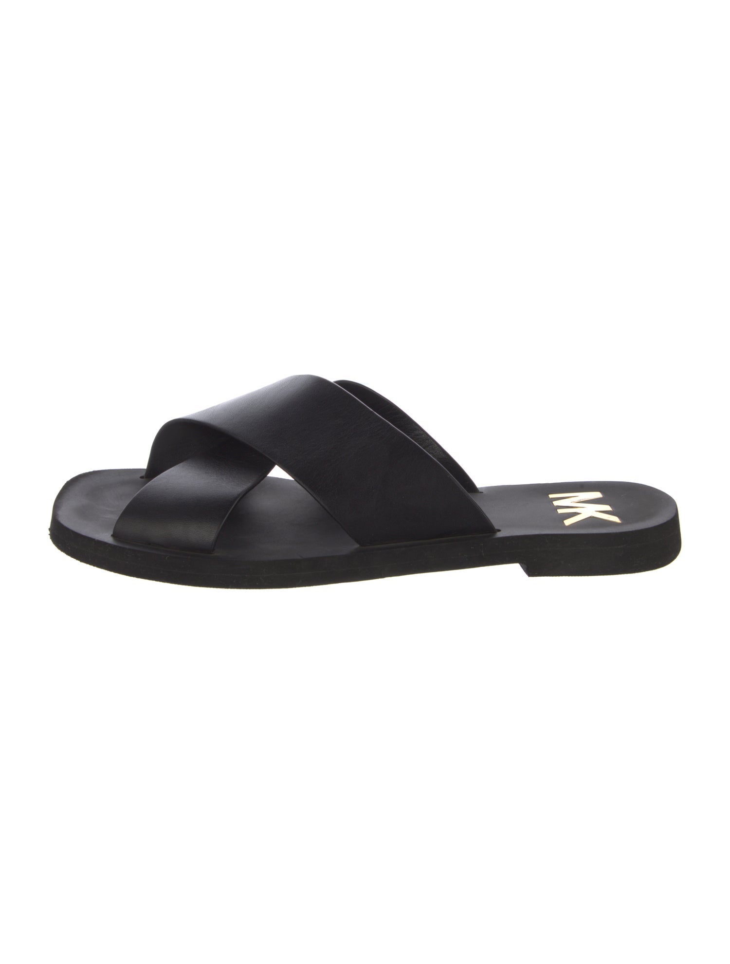 Michael Kors Leather Slides