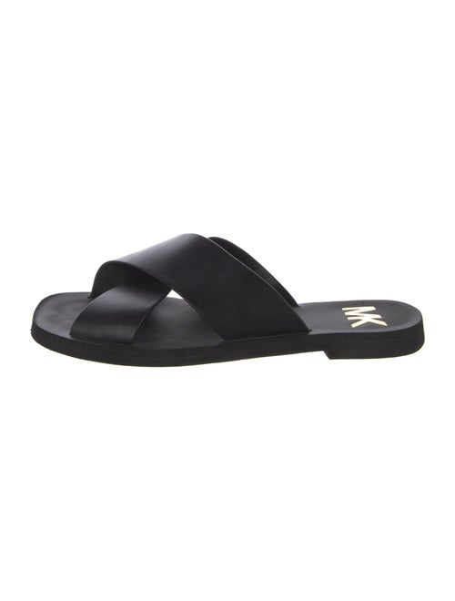 Michael Kors Leather Slides