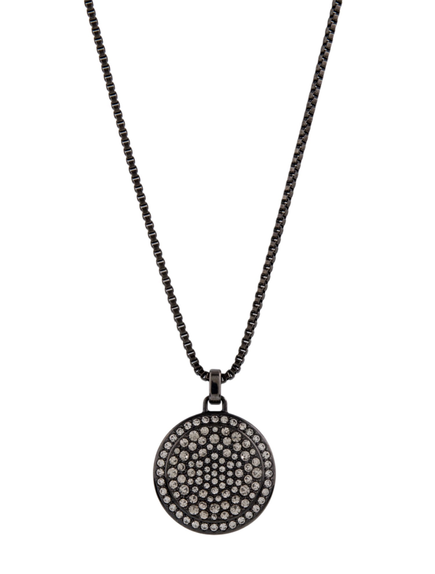 Michael Kors Crystal Pendant Necklace