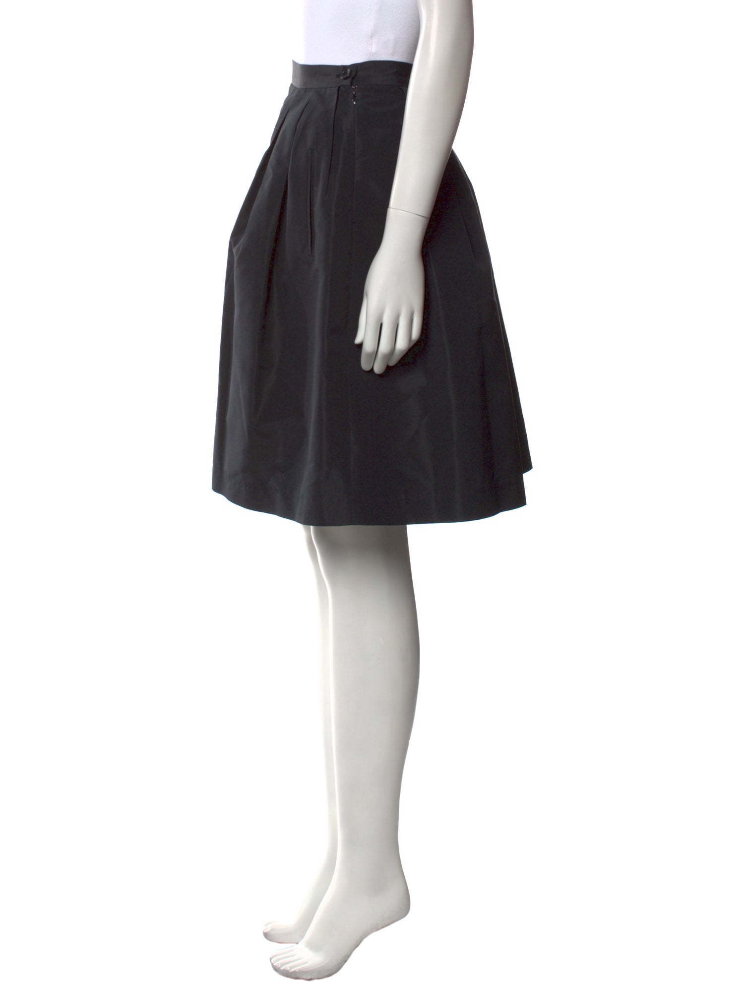 Michael Kors Silk Knee-Length Skirt