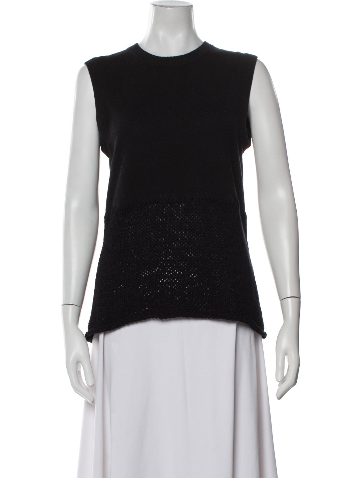 Michael Kors Crew Neck Sleeveless Top