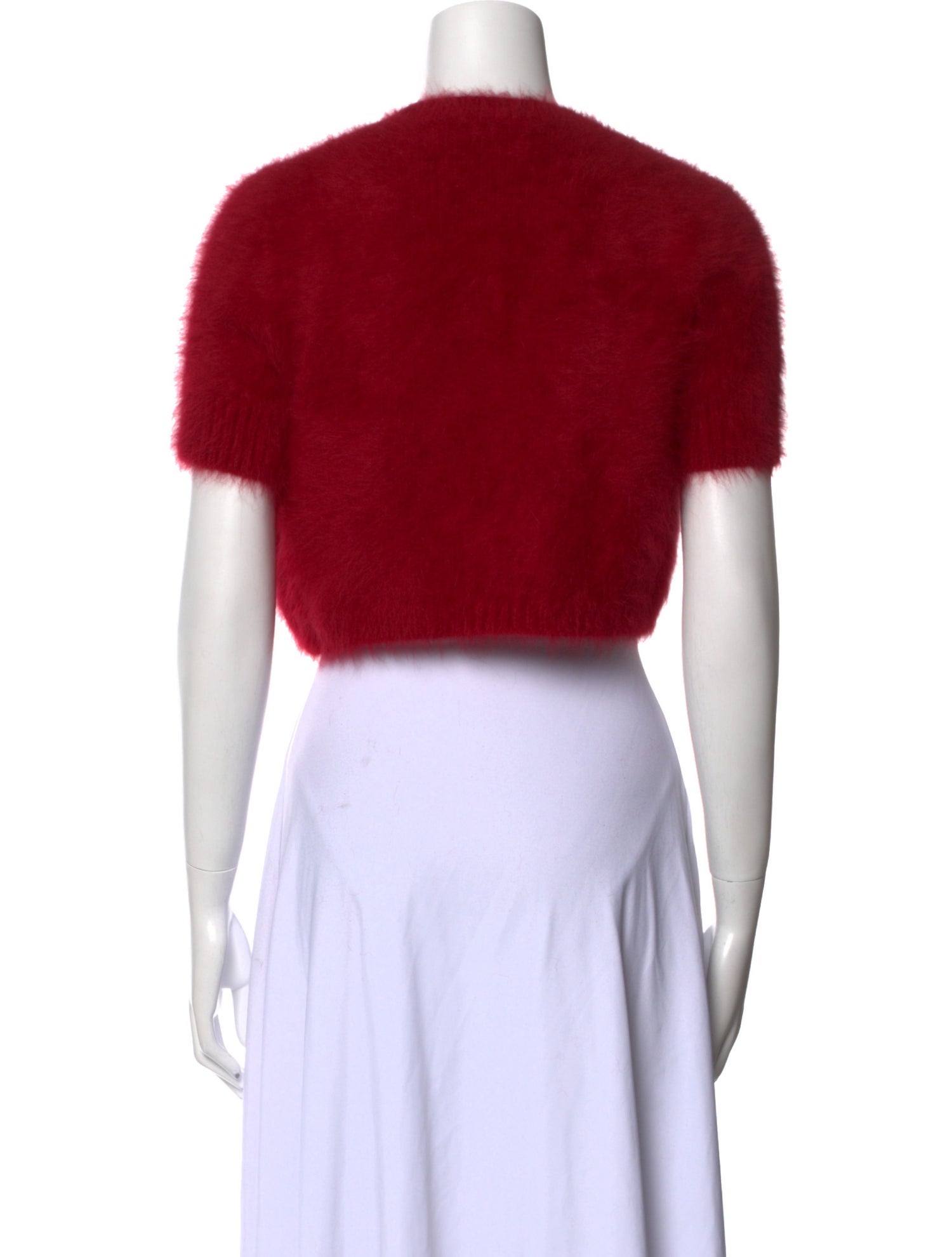 Michael Kors Angora Open Front Sweater