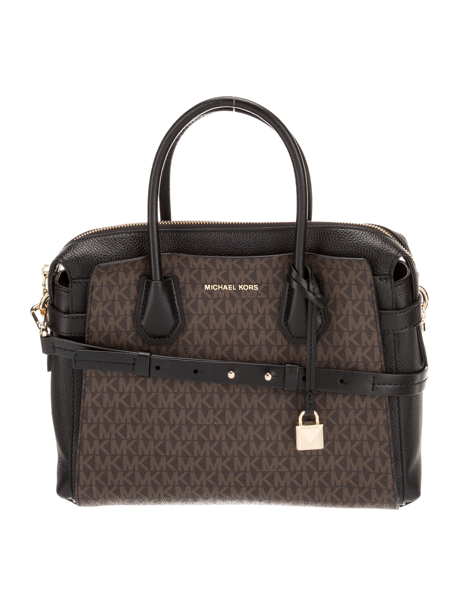 Michael Kors Leather Top Handle Bag