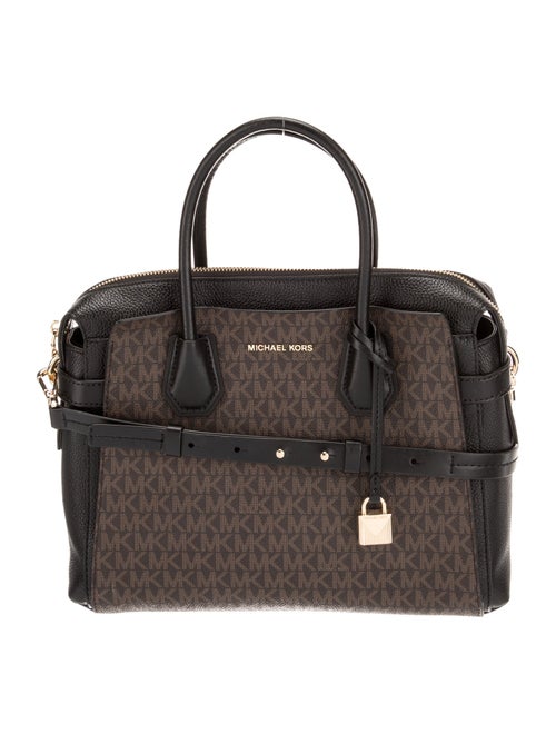 Michael Kors Leather Top Handle Bag