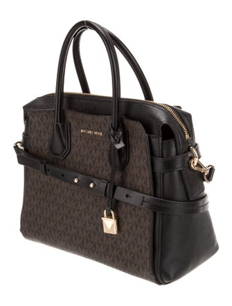 Michael Kors Leather Top Handle Bag
