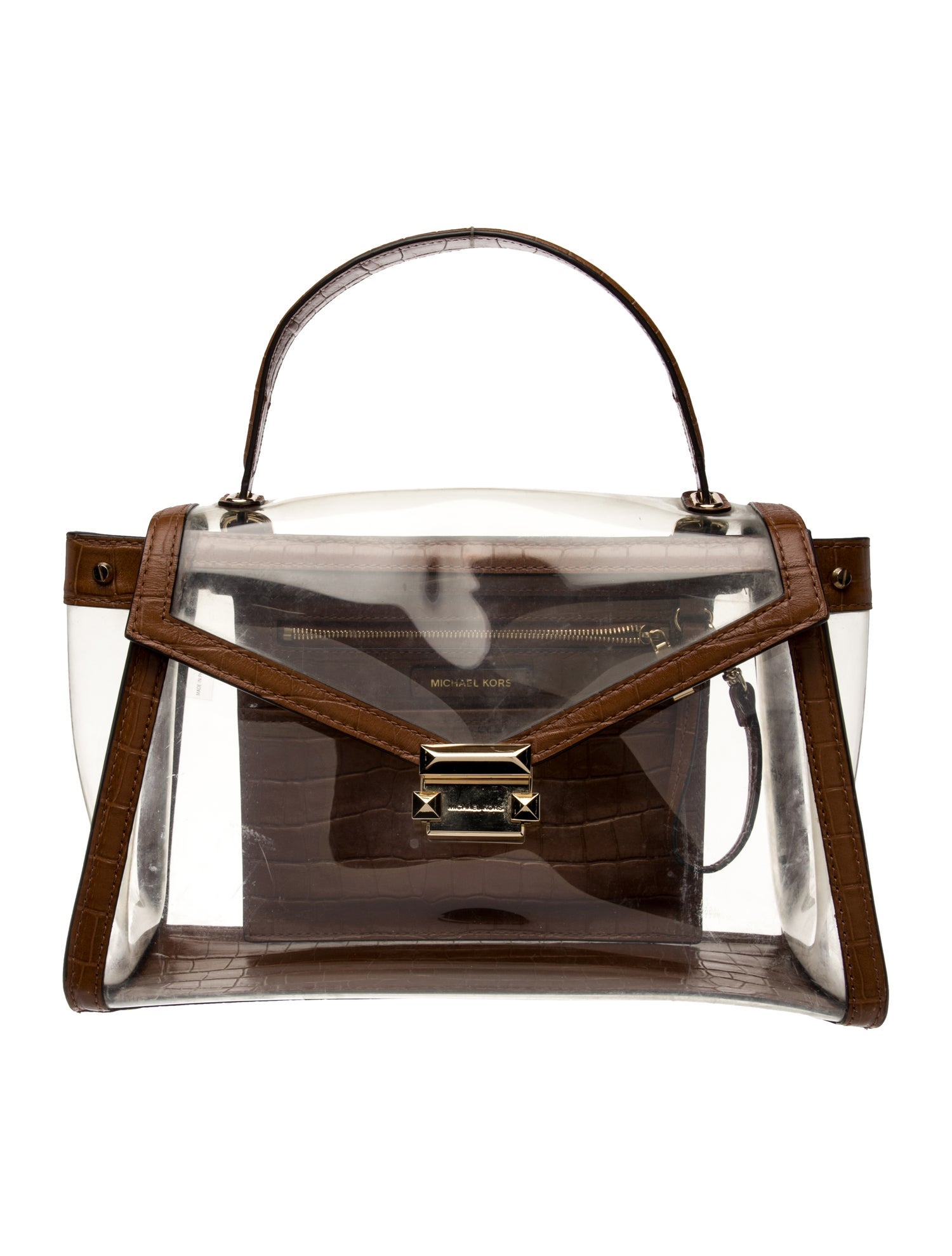 Michael Kors PVC Top Handle Bag