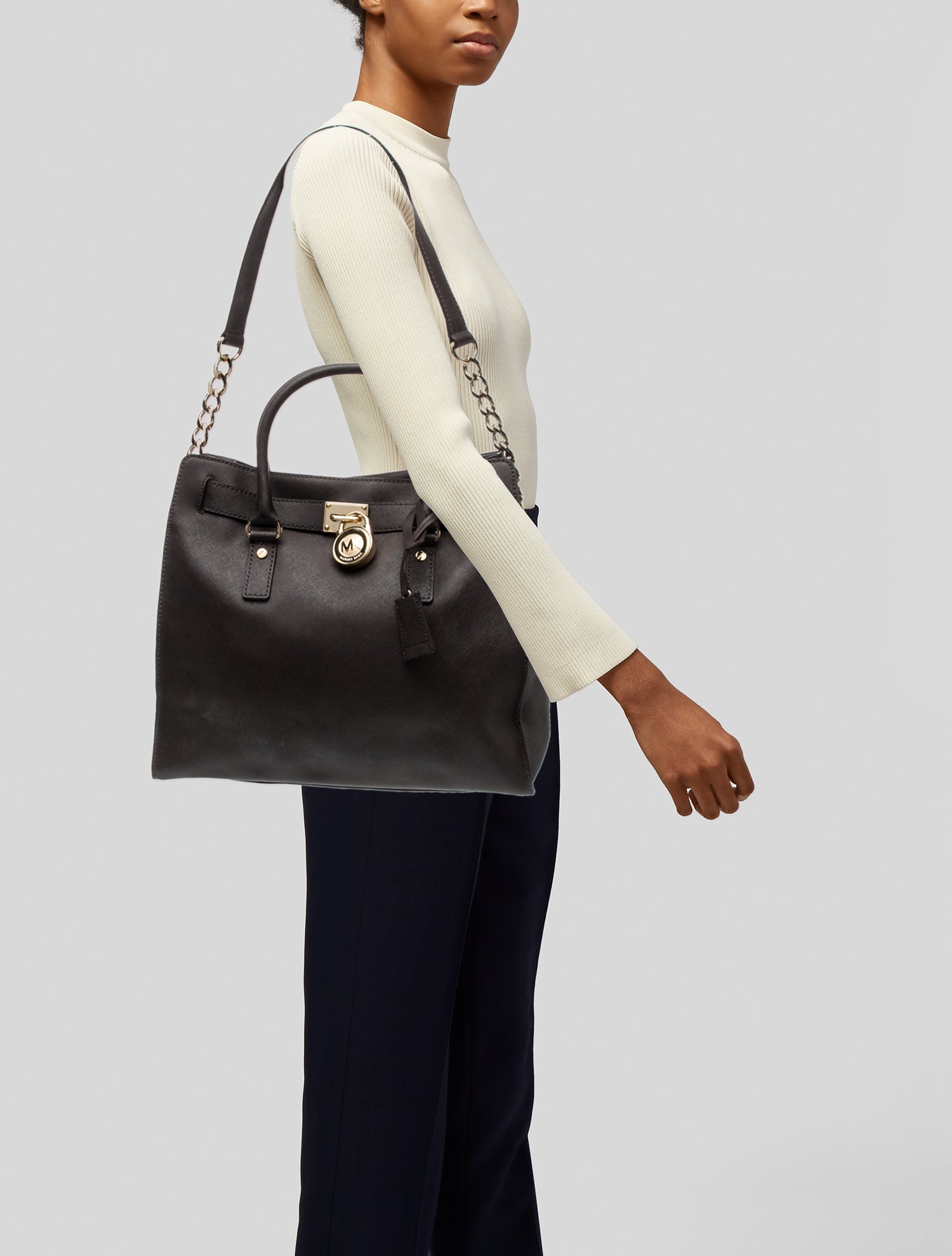 Michael Michael Kors Leather Shoulder Bag