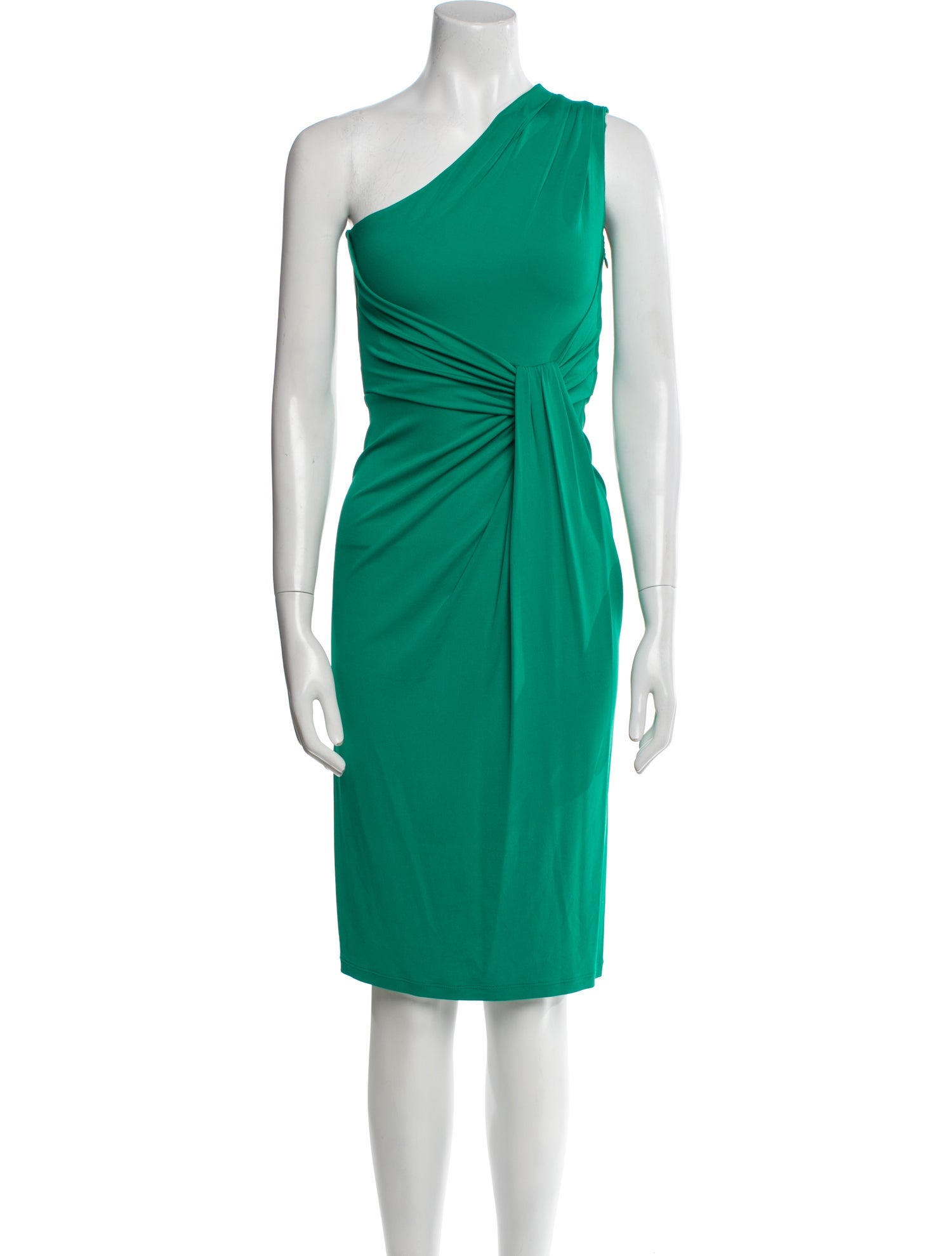 Michael Kors One-Shoulder Knee-Length Dress