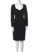 Michael Kors Virgin Wool Knee-Length Dress
