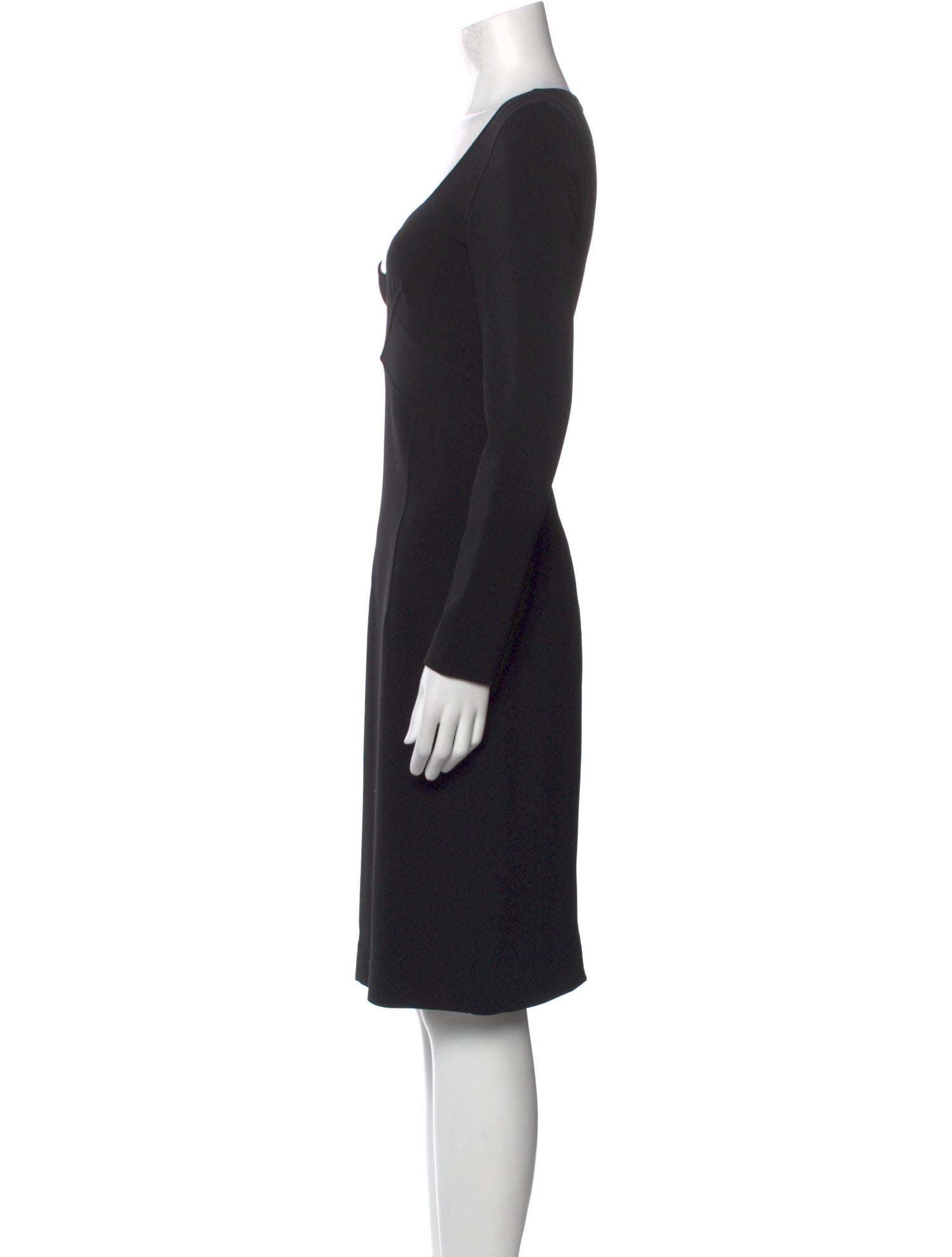 Michael Kors Virgin Wool Knee-Length Dress