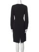 Michael Kors Virgin Wool Knee-Length Dress