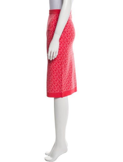 Michael Kors Printed Knee-Length Skirt