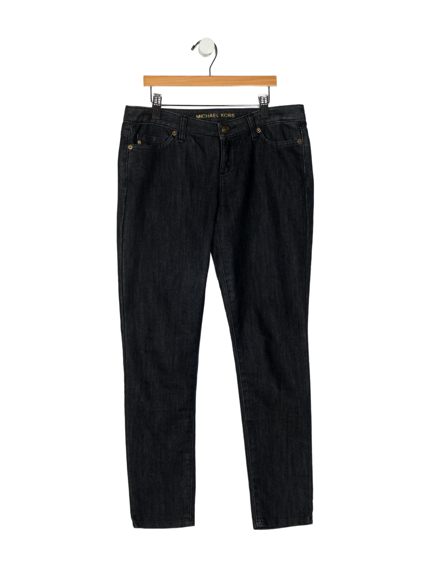 Michael Kors Low-Rise Skinny Leg Jeans