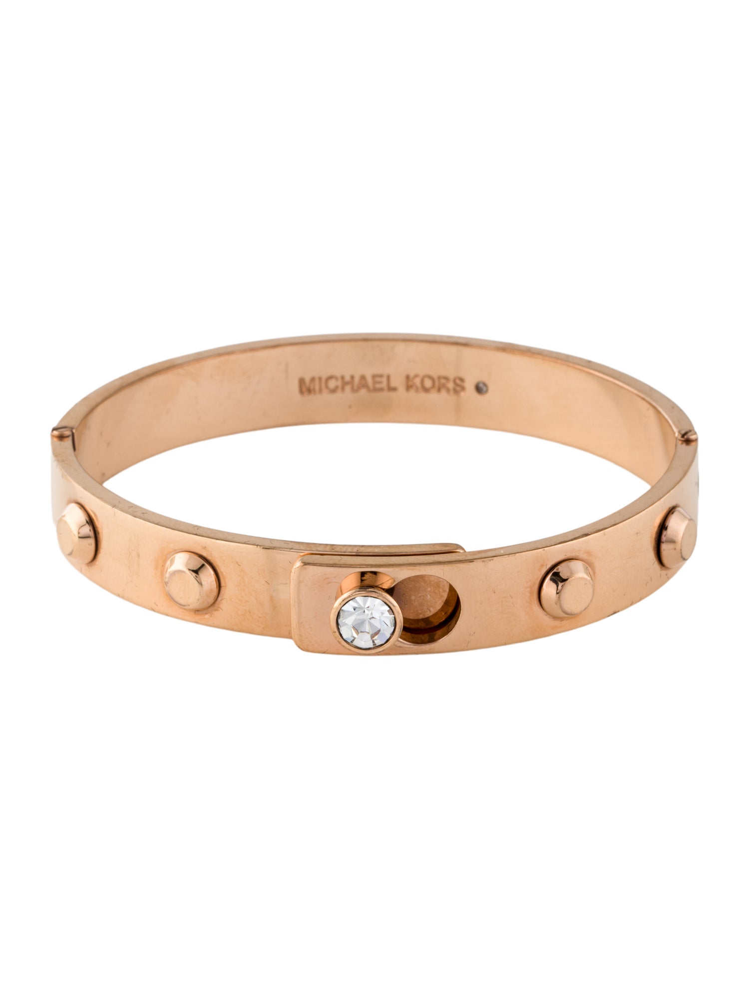 Michael Kors Crystal Astor Bangle Bracelet