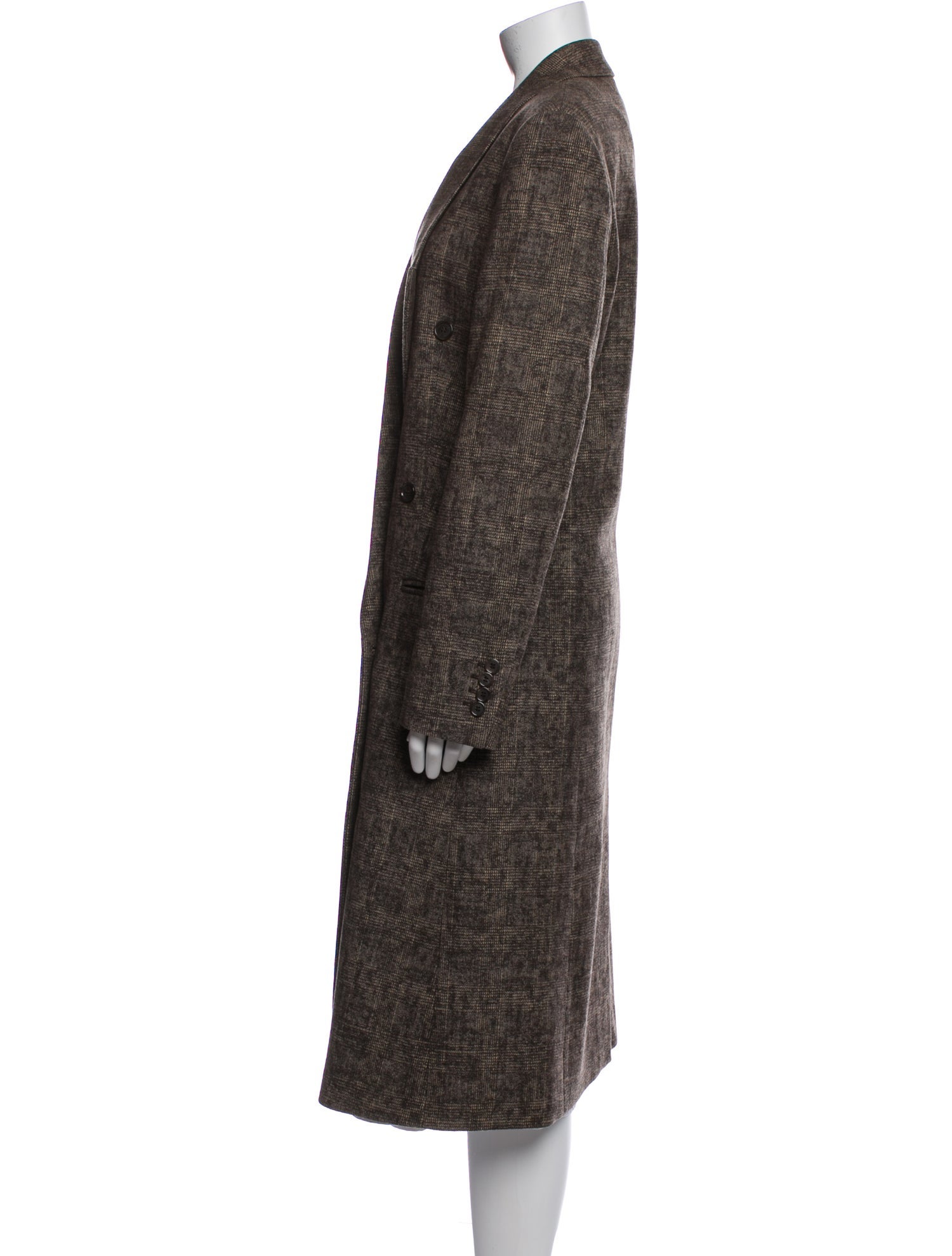 Michael Kors Virgin Wool Plaid Print