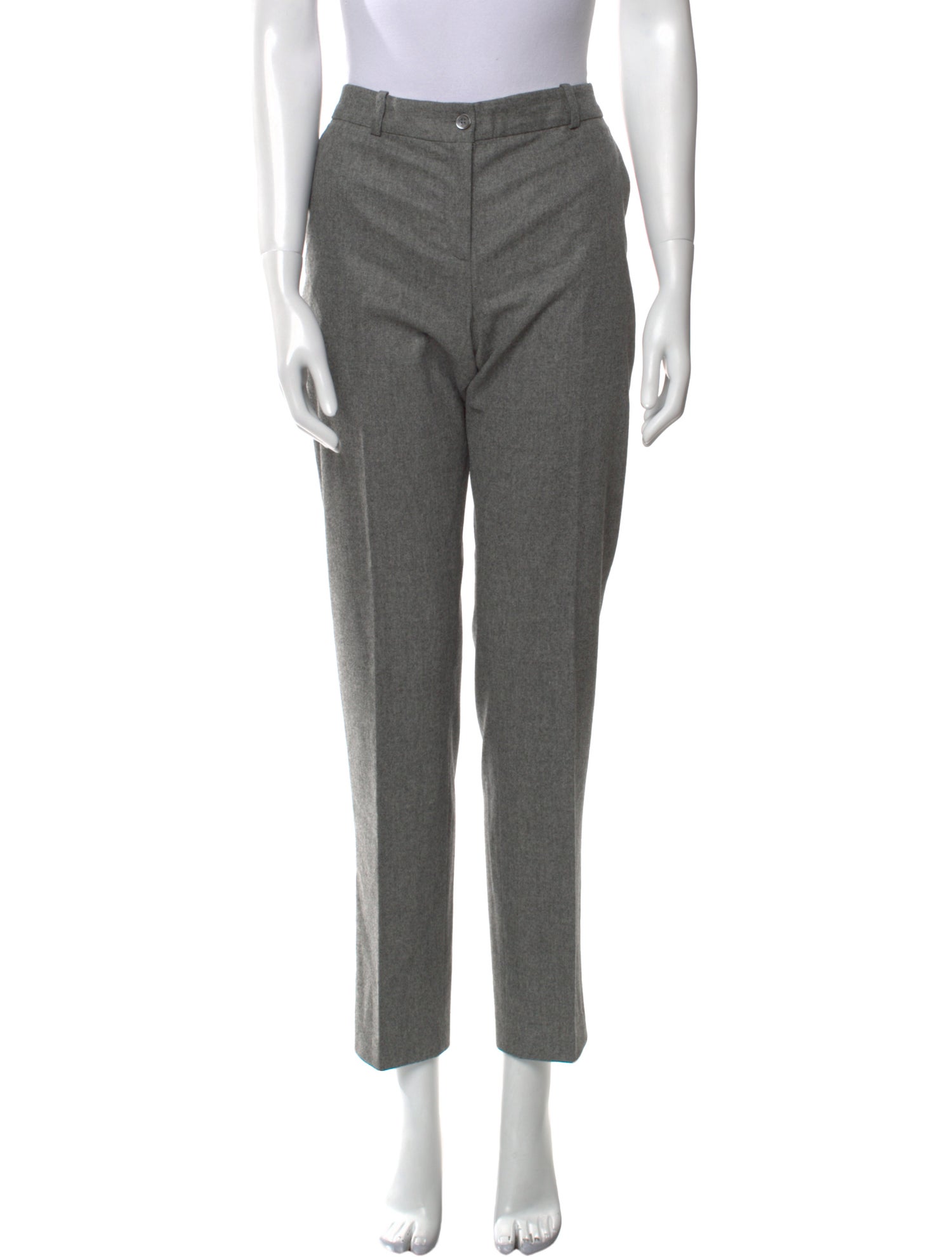 Michael Kors Virgin Wool Straight Leg Pants