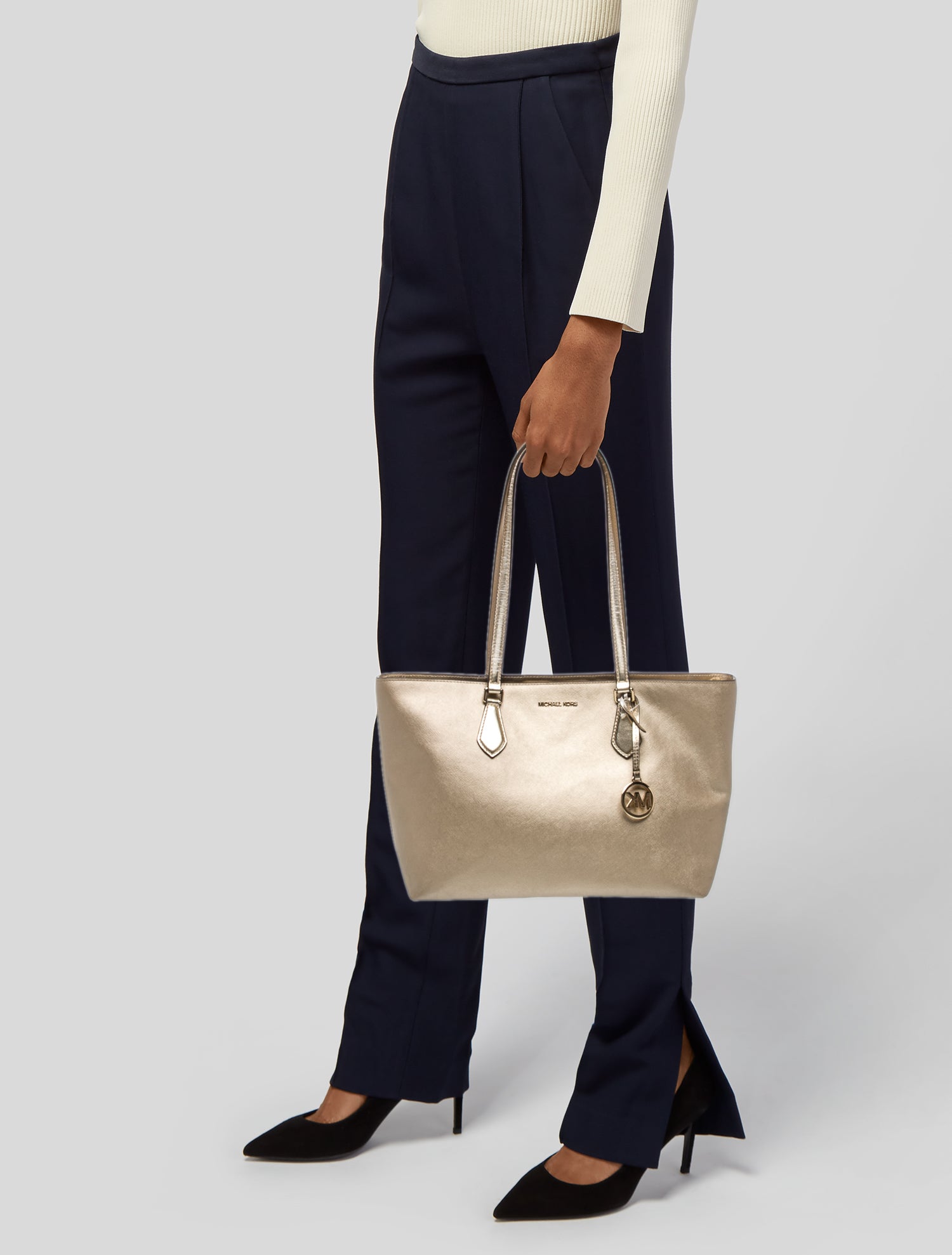 Michael Kors Leather Sheila Large