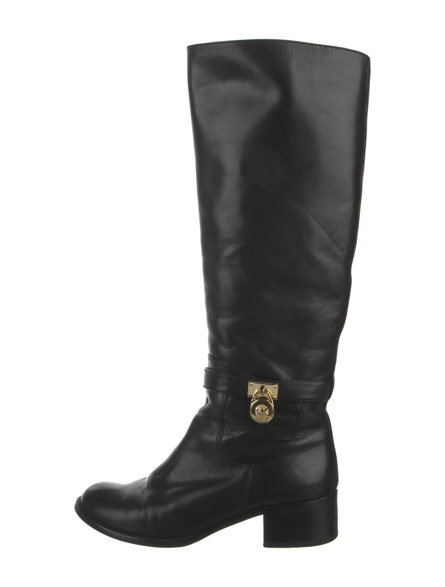 Michael Kors Leather Riding Boots