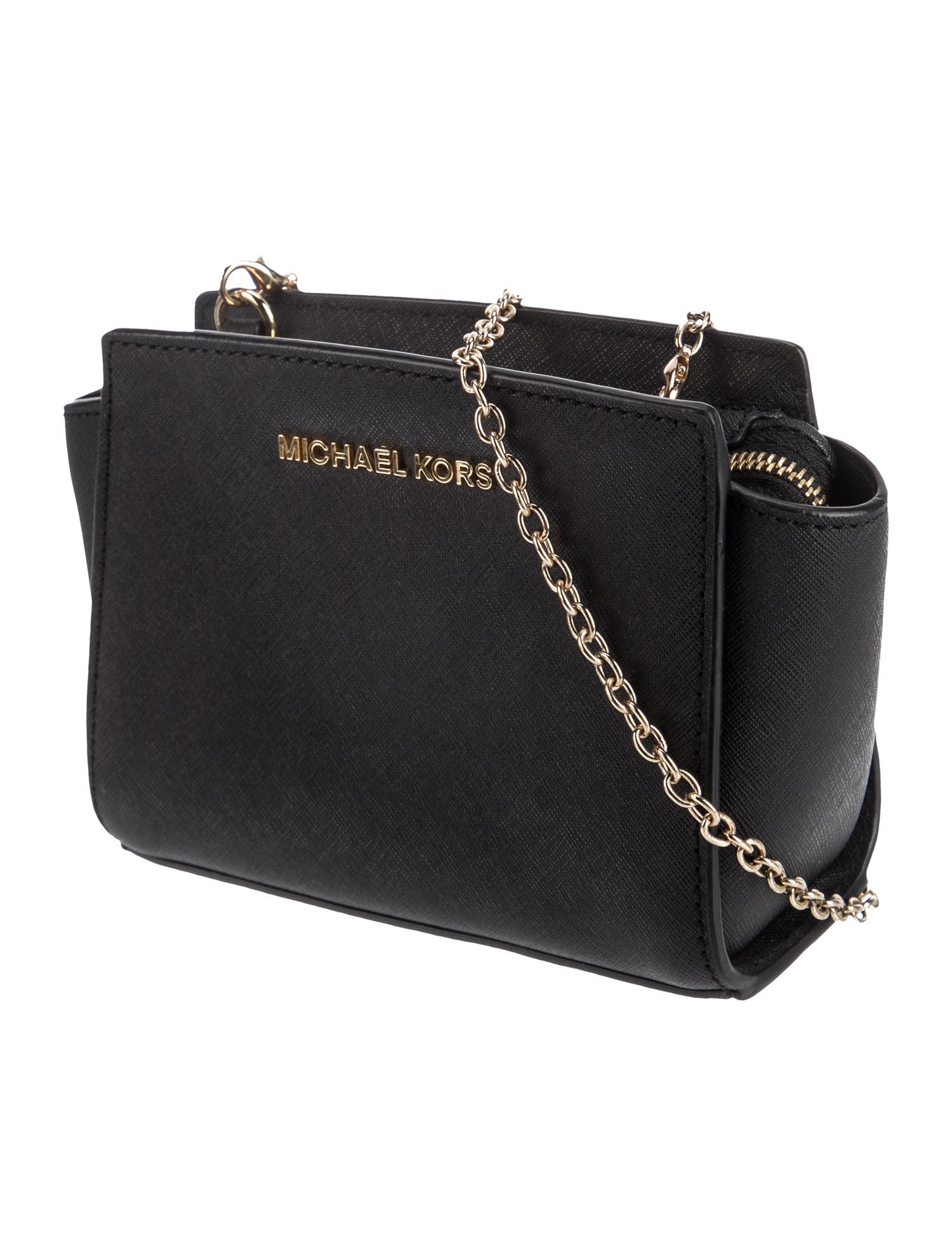 Michael Kors Saffiano Leather Shoulder Bag