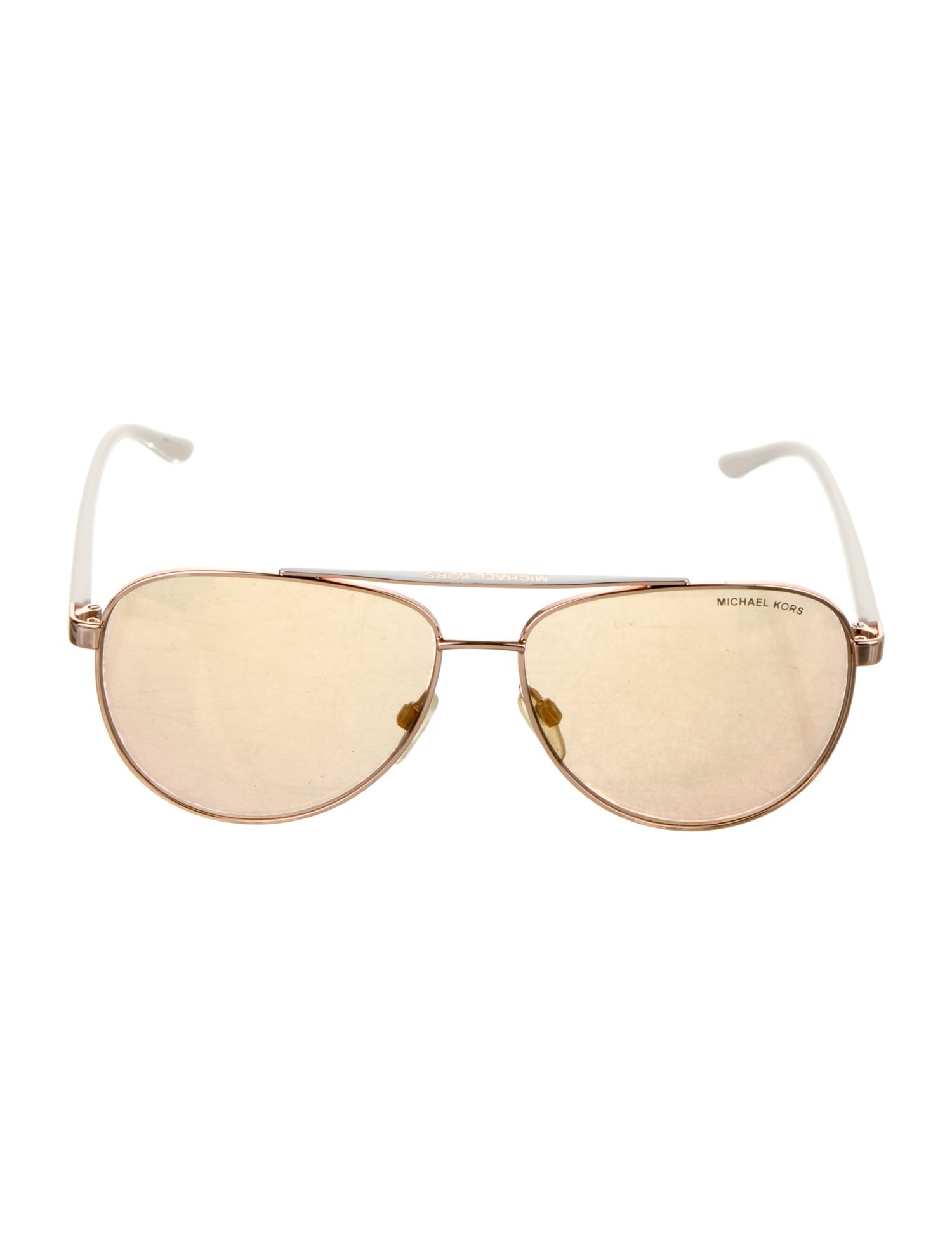 Michael Kors Aviator Tinted Sunglasses