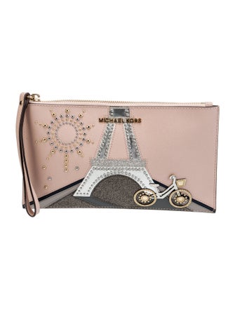 Michael Kors Saffiano Leather Clutch