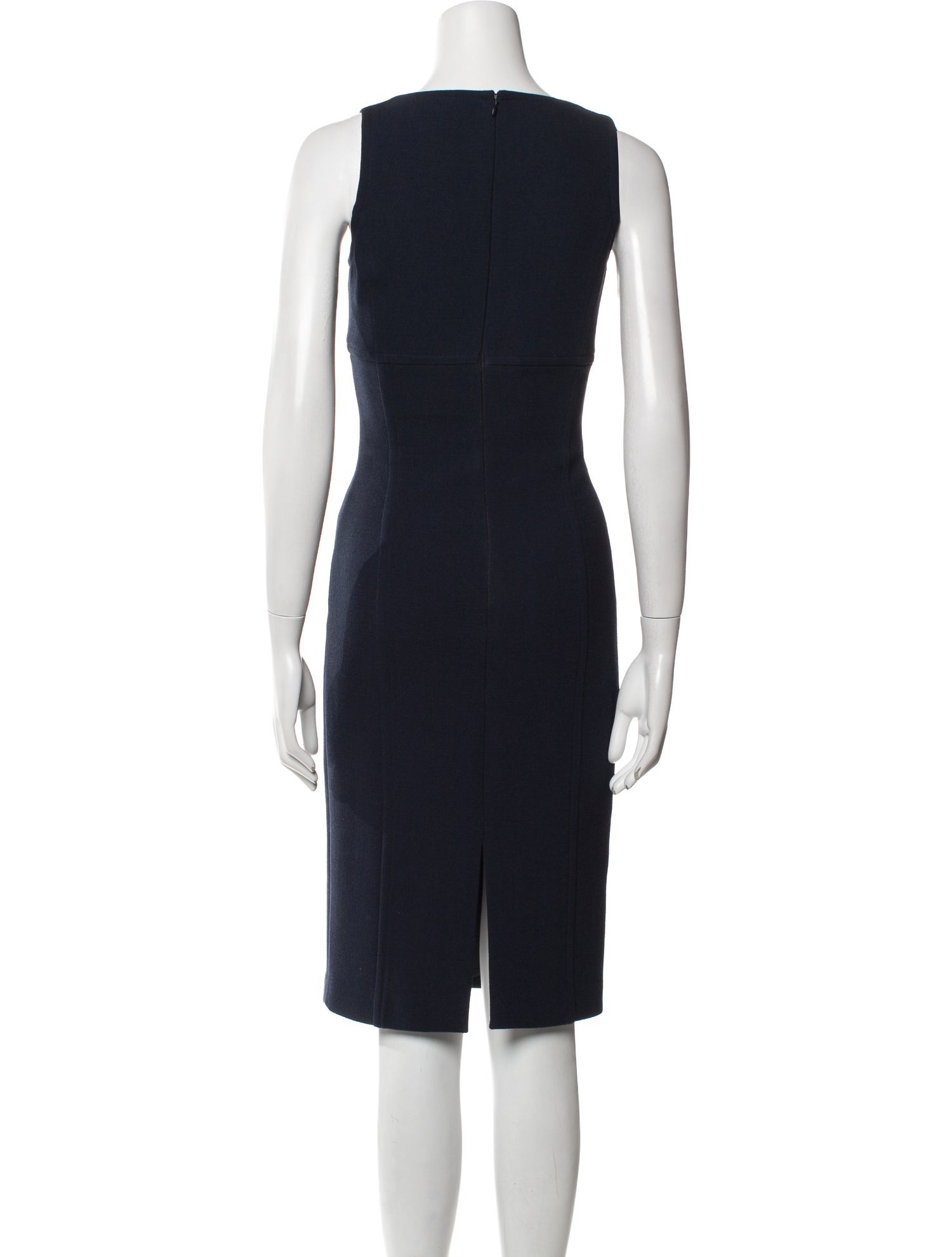 Michael Kors Virgin Wool Knee-Length Dress