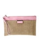 Michael Kors Straw Clutch
