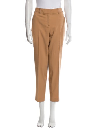 Michael Kors Virgin Wool Straight Leg Pants