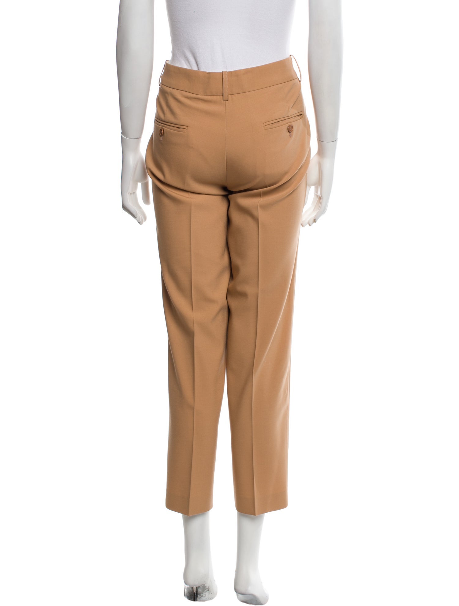 Michael Kors Virgin Wool Straight Leg Pants