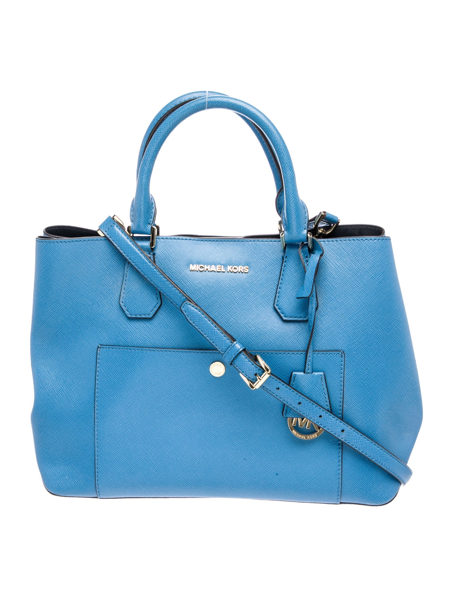 Michael Kors Leather Top Handle Bag