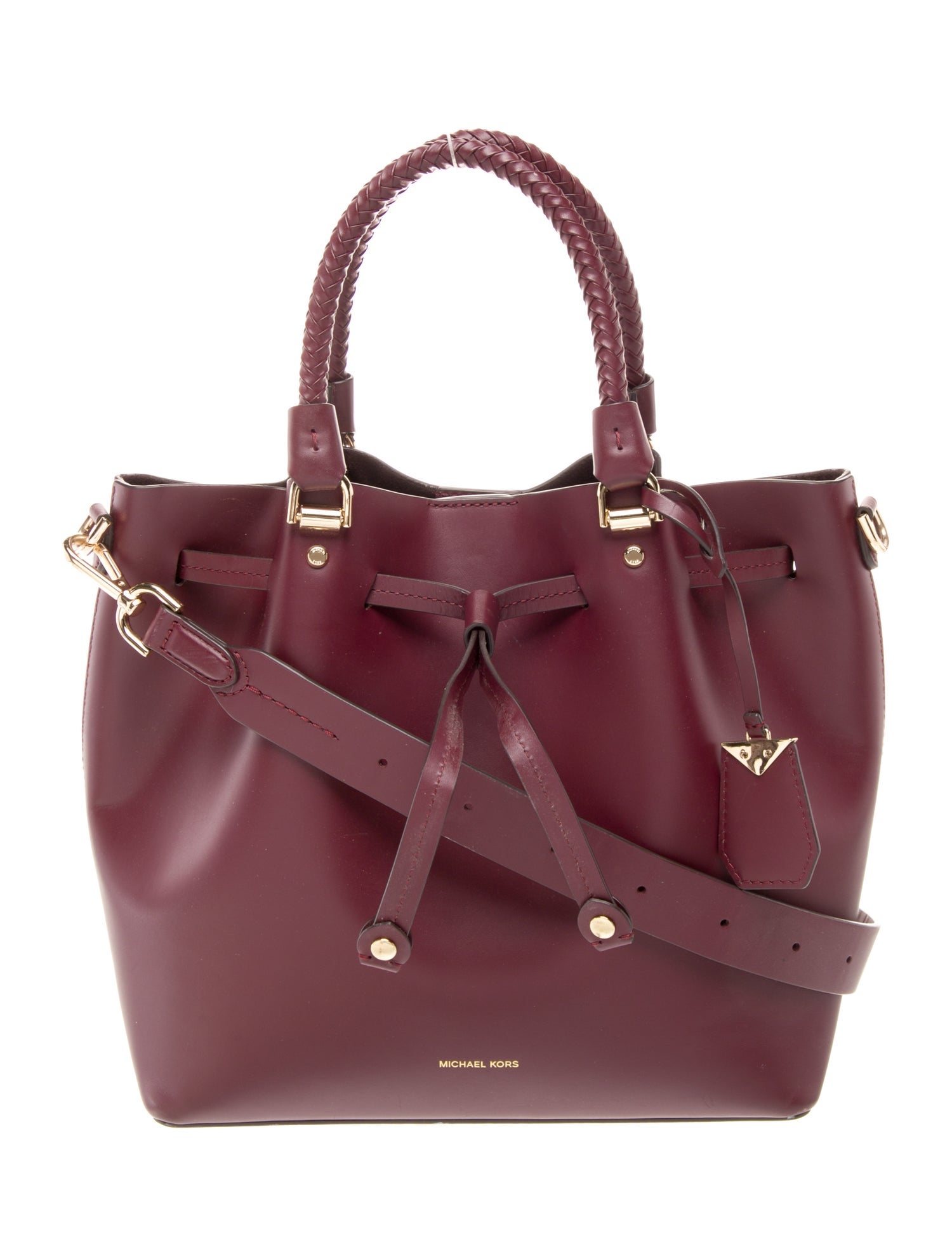 Michael Kors Leather Top Handle Bag
