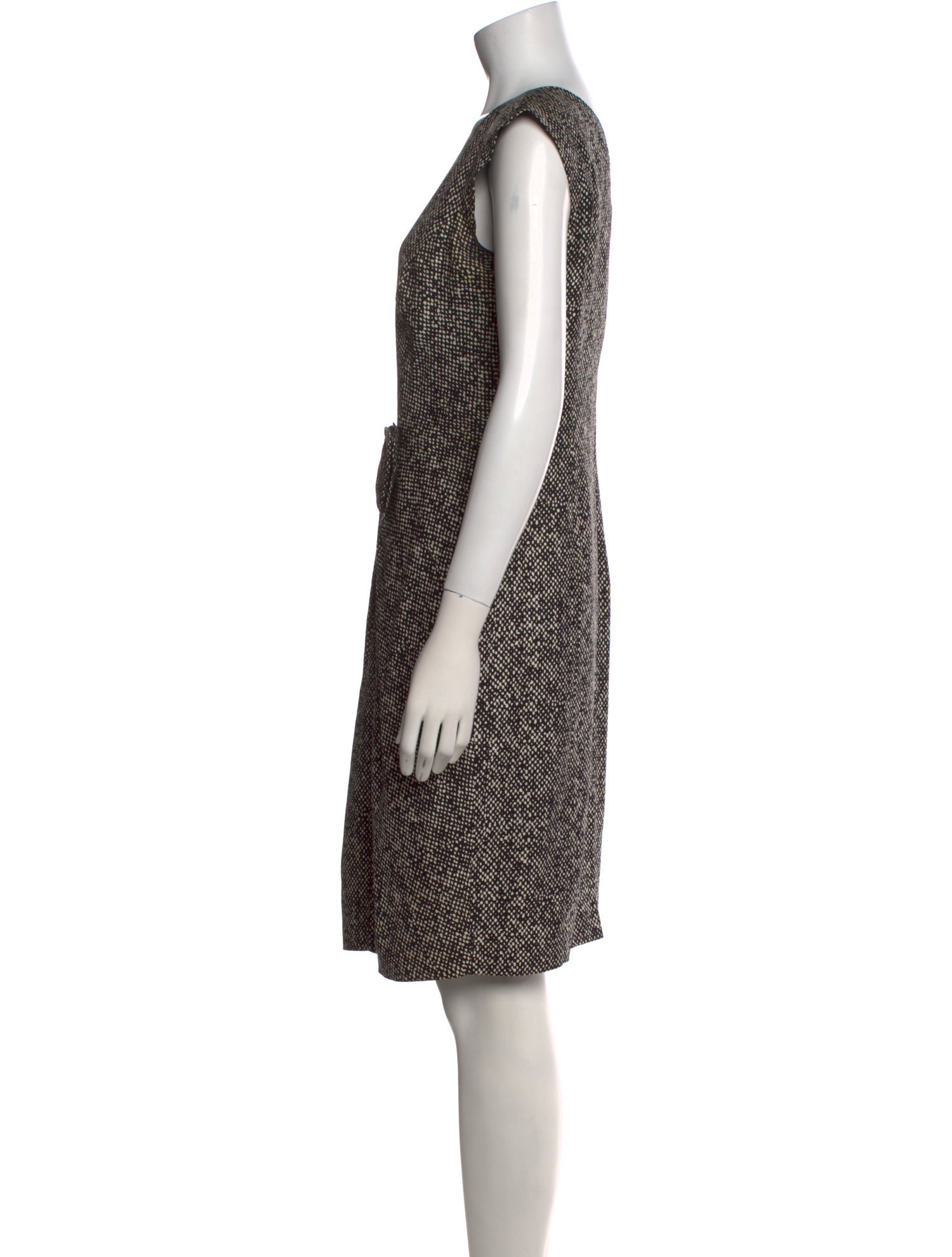 Michael Kors Silk Knee-Length Dress