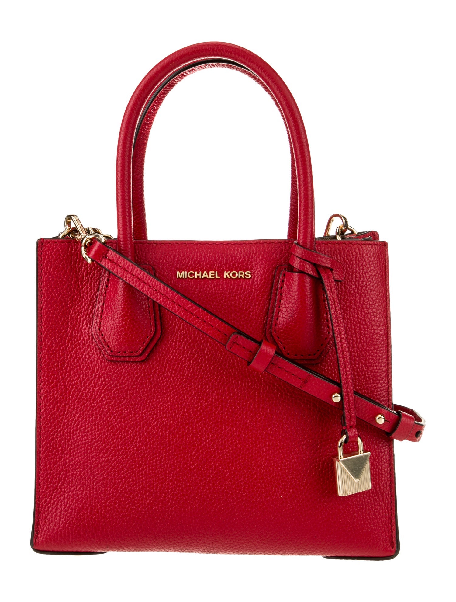 Michael Kors Leather Top Handle Bag