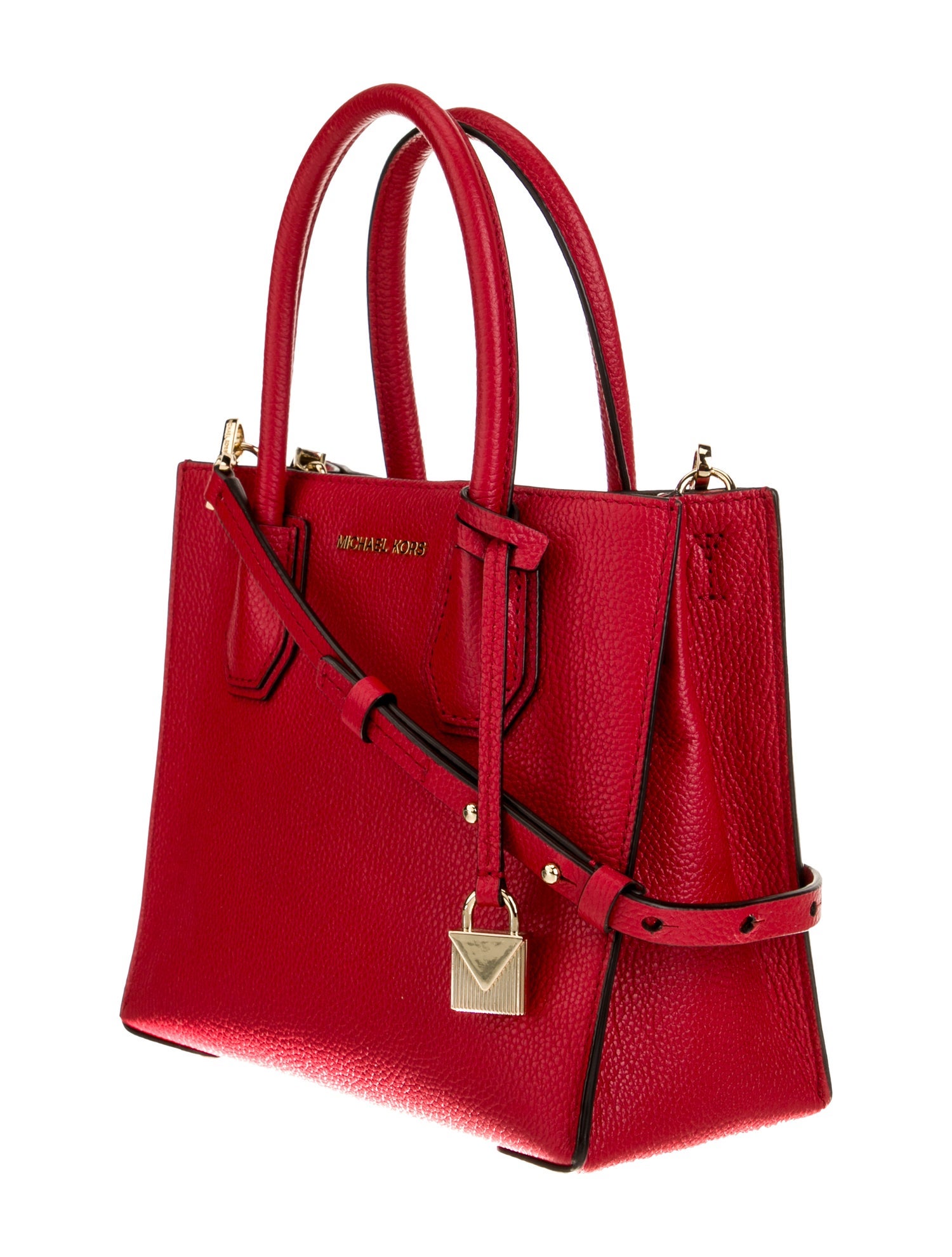 Michael Kors Leather Top Handle Bag